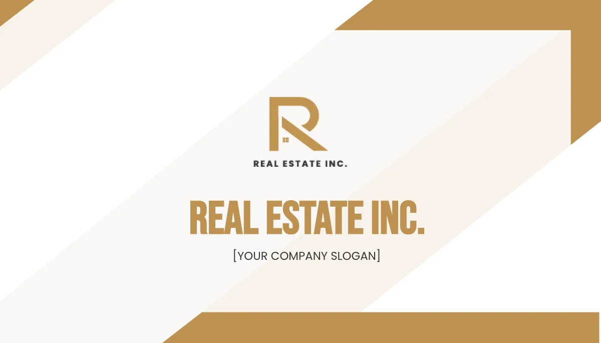 Free Commercial Real Estate Consultant Business Card Template to Edit Online