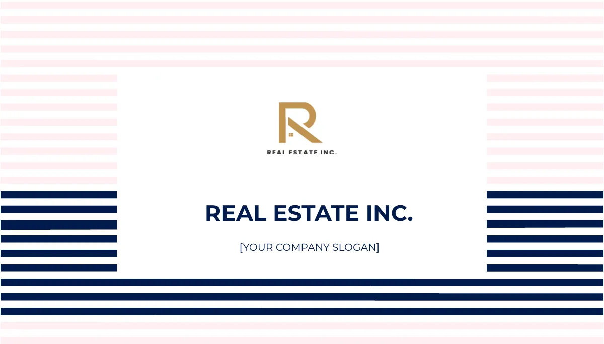 Free Real Estate Investment Analyst Business Card Template to Edit Online