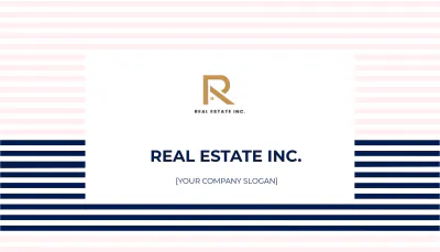 Free Real Estate Investment Analyst Business Card Template to Edit Online
