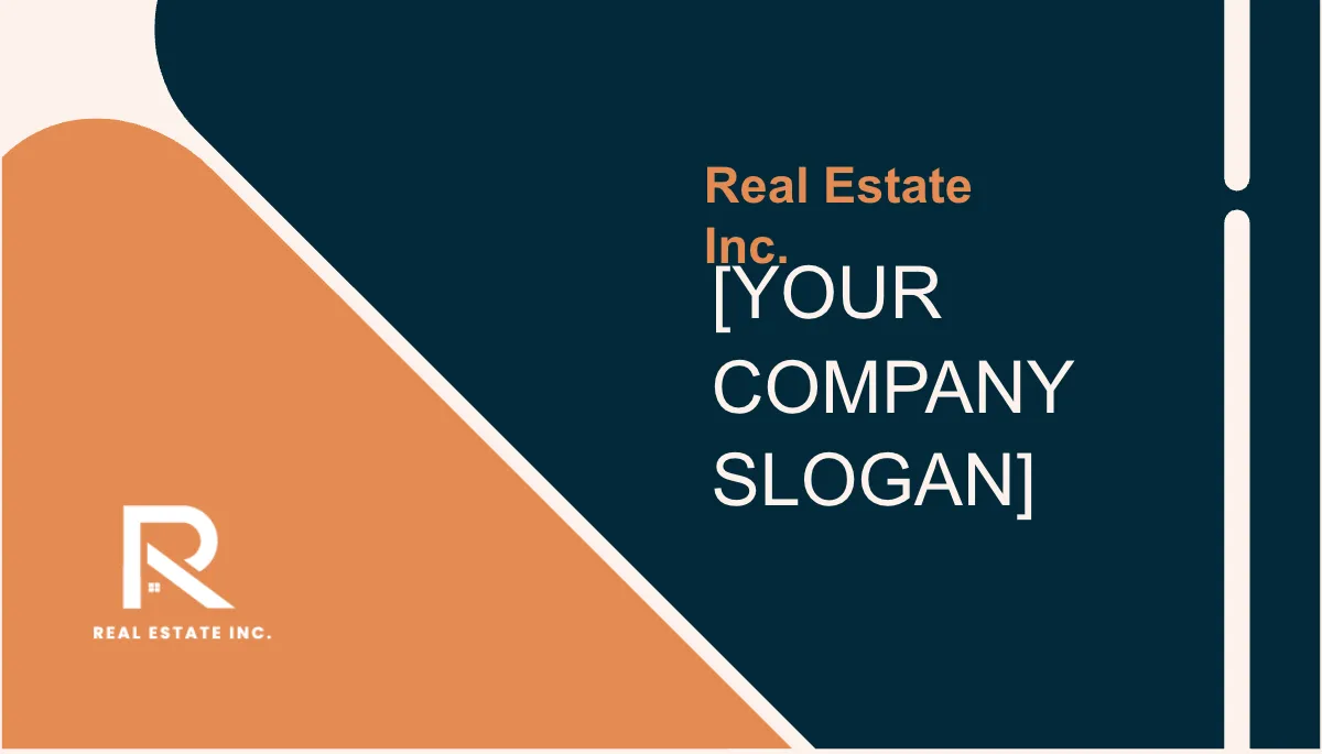 Free Real Estate Project Manager Business Card Template to Edit Online