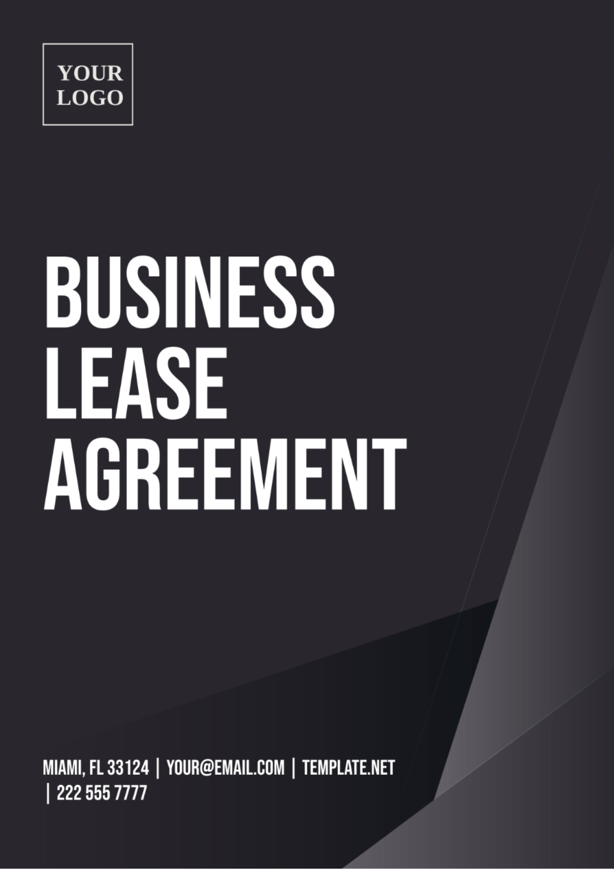 Business Lease Agreement Template