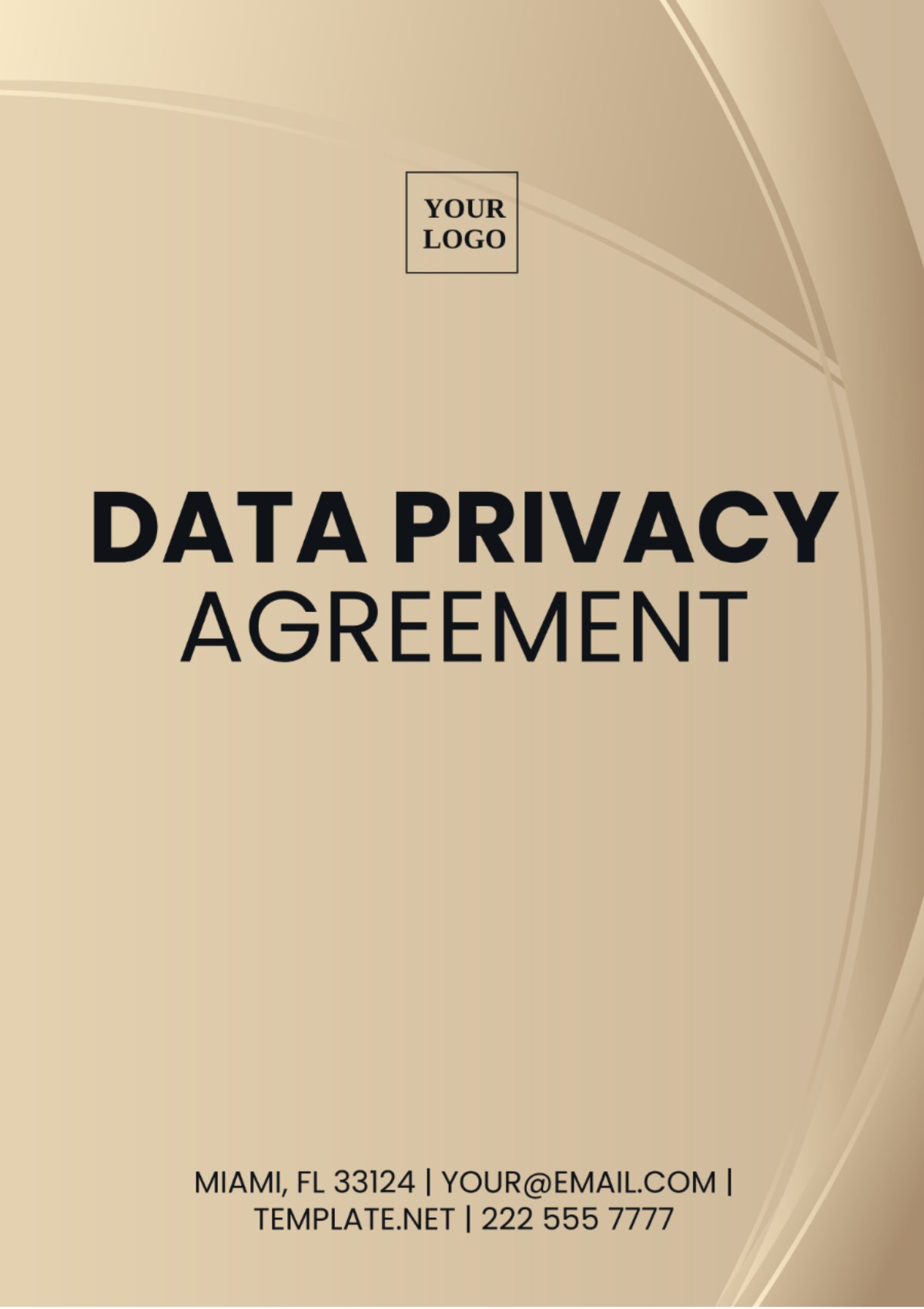 Data Privacy Agreement Template - Edit Online & Download