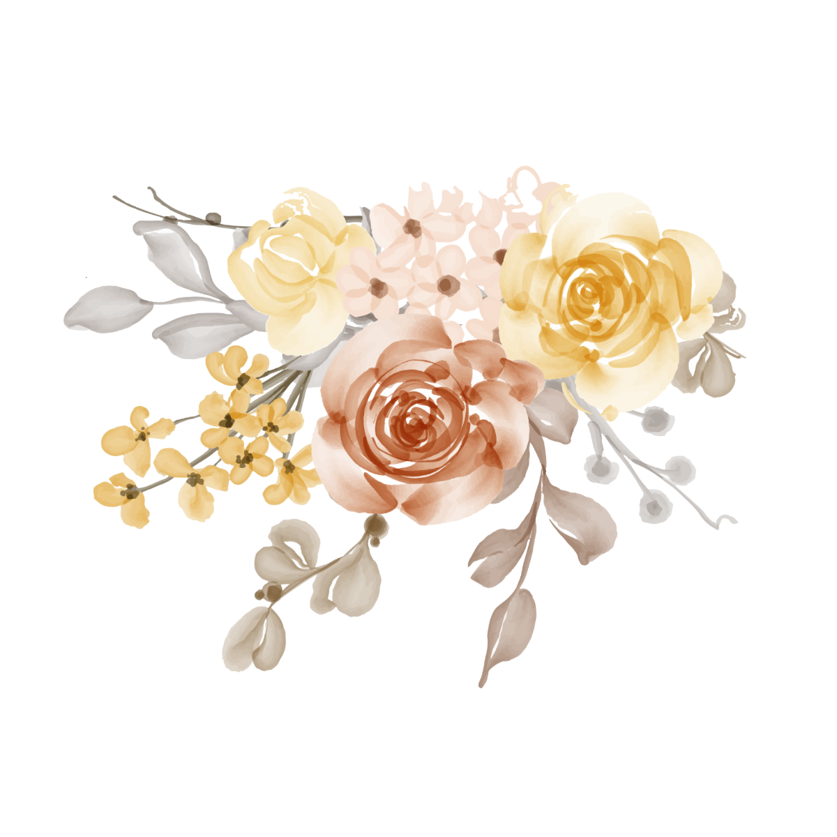 Free Watercolor Floral