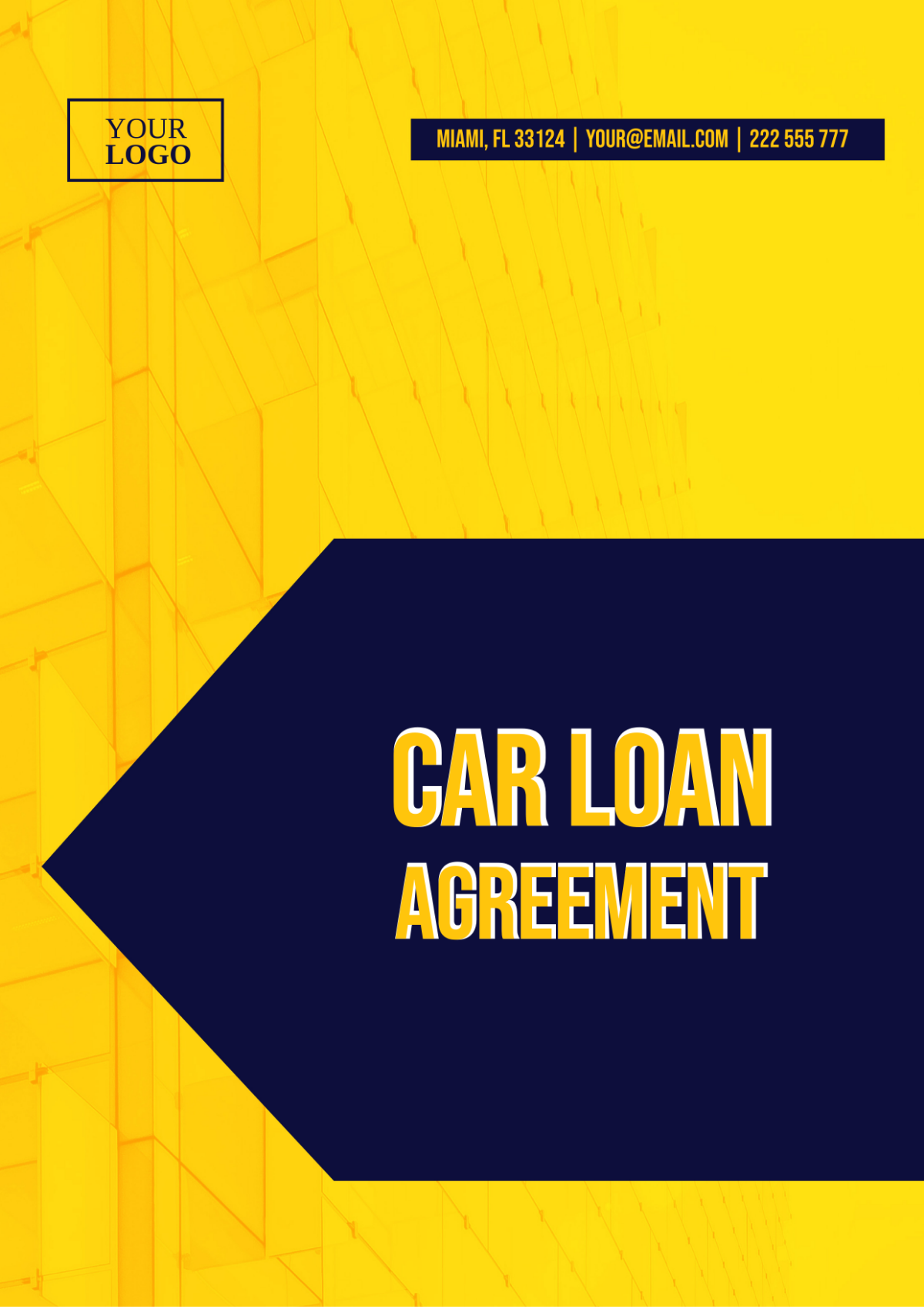 Car Loan Agreement Template - Edit Online & Download Example | Template.net