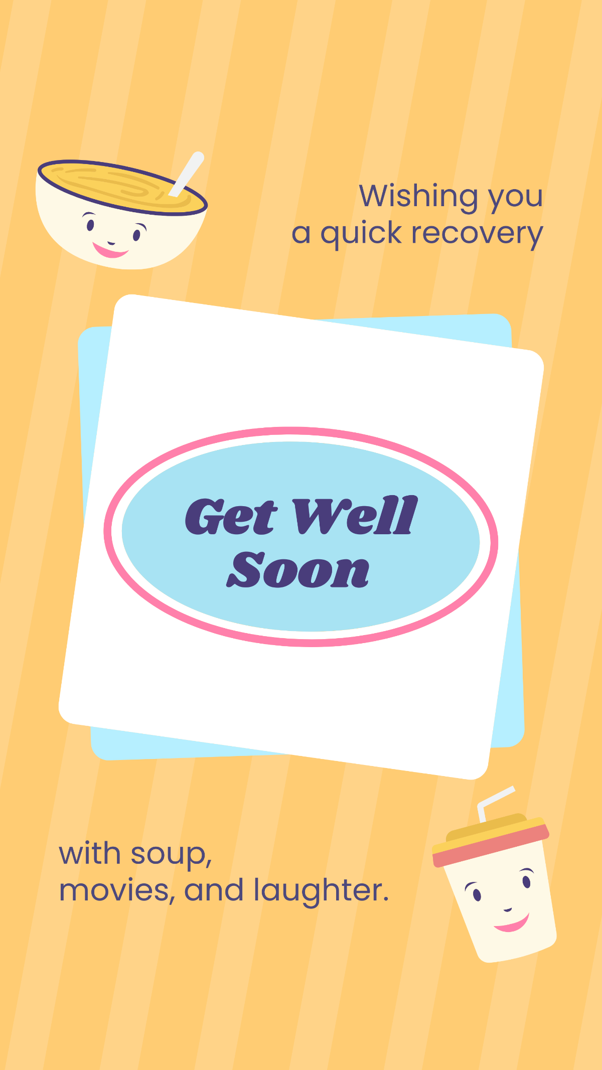 Get Well Soon Humor Card