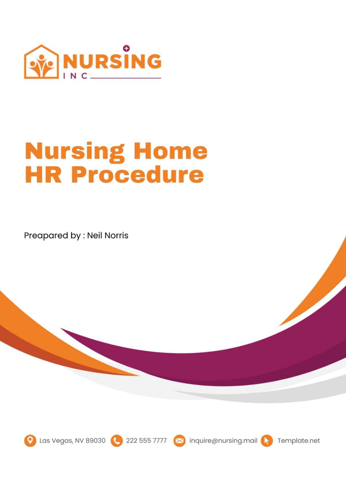 Nursing Home HR Procedure Template - Edit Online & Download