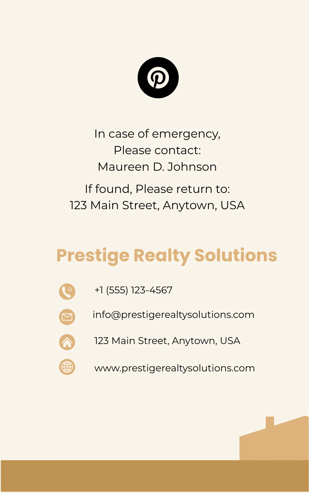 Free Real Estate Transaction Coordinator ID Card Template to Edit Online