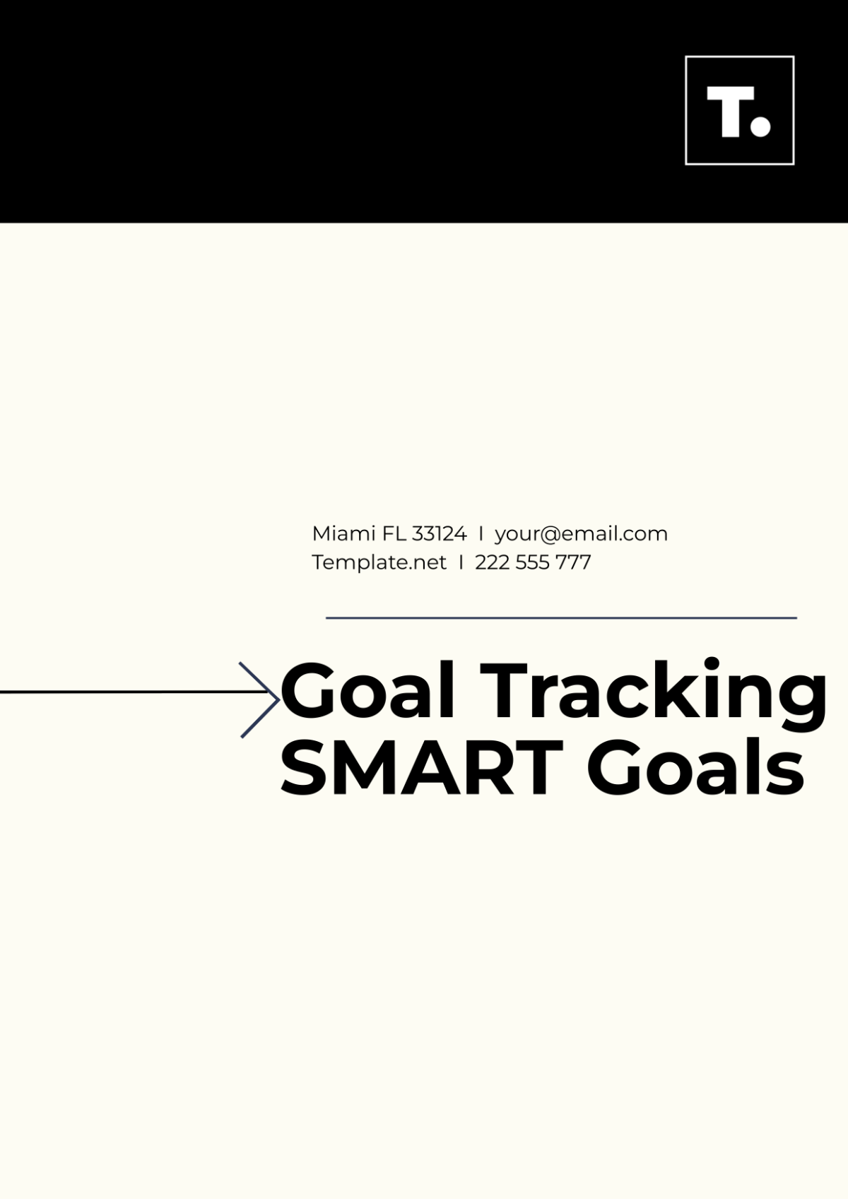 Goal Tracking SMART Goals Template - Edit Online & Download