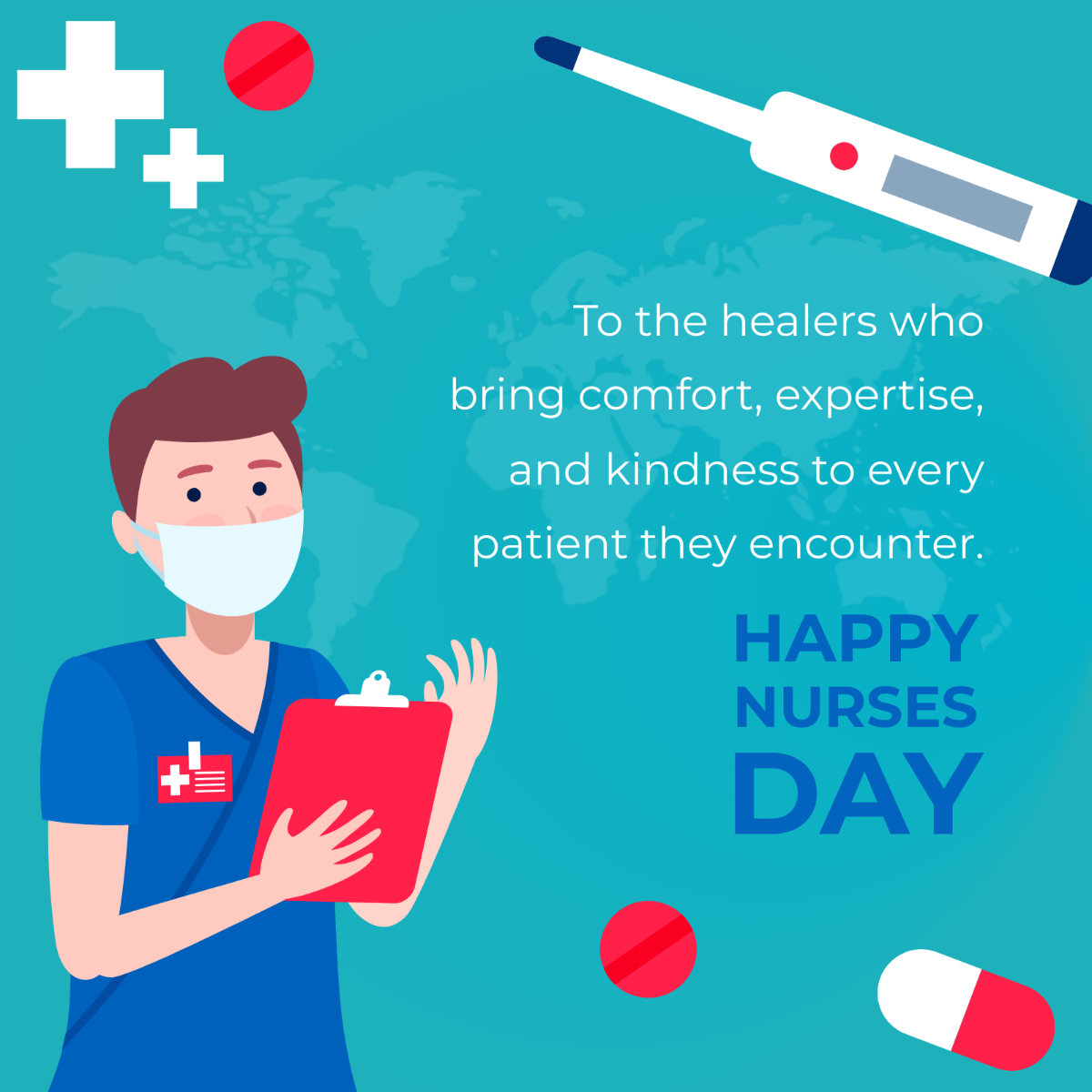  International Nurses Day WhatsApp Post
