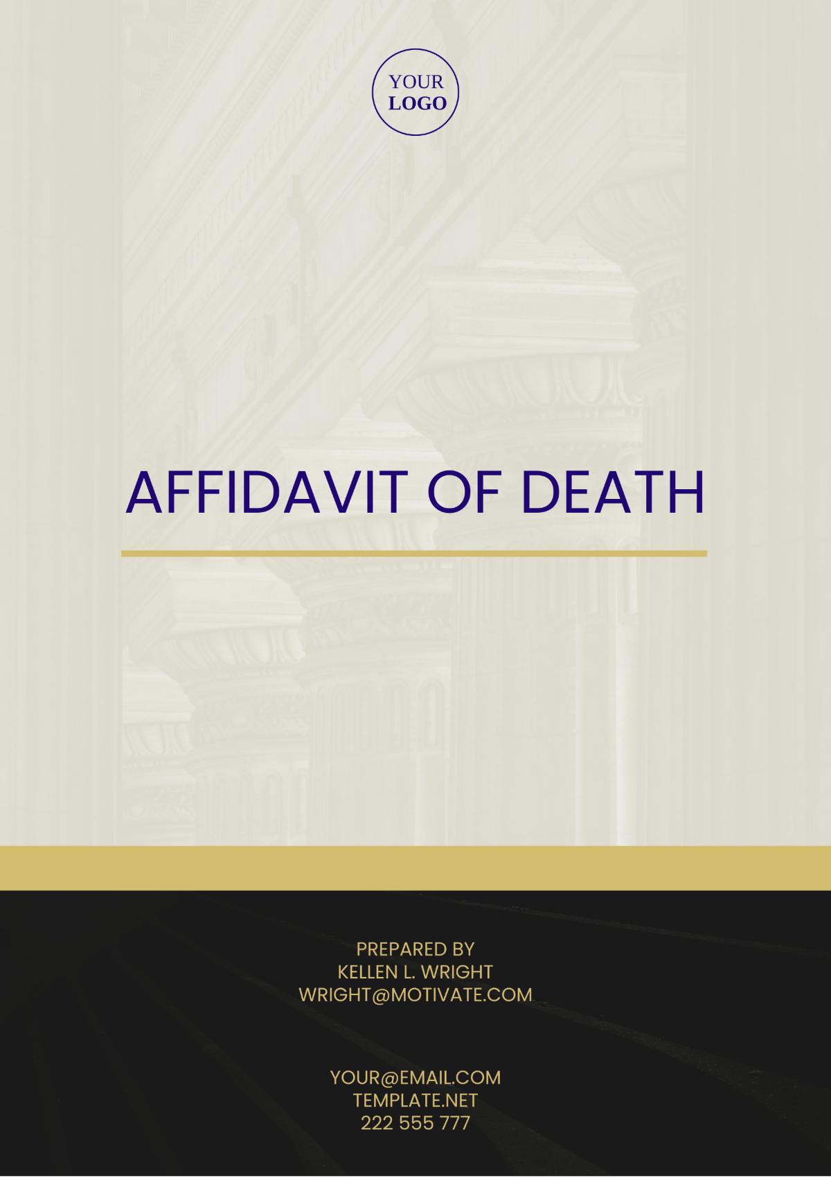 Oklahoma Affidavit of Death Template - Edit Online & Download