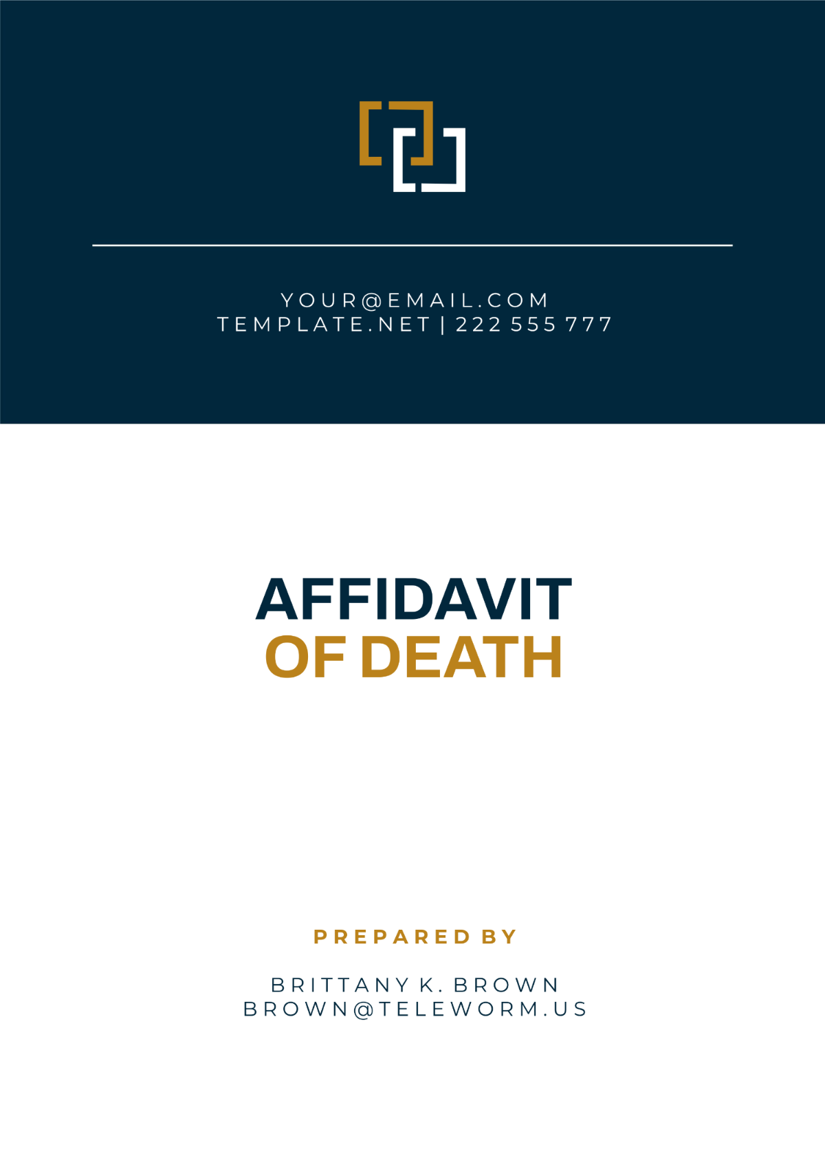 Minnesota Affidavit of Death Template - Edit Online & Download