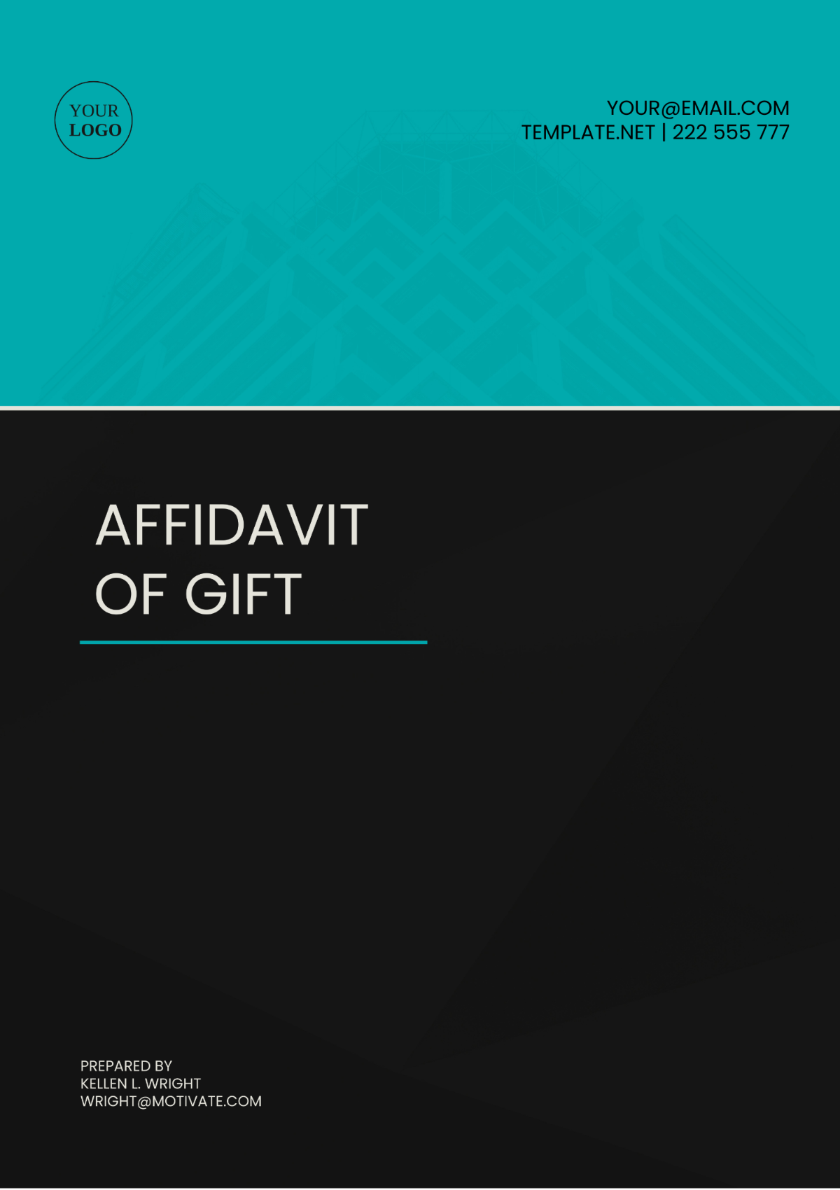 Arkansas Affidavit of Gift Template - Edit Online & Download