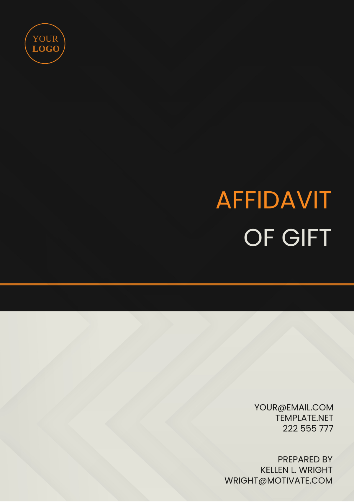 California Affidavit of Gift Template - Edit Online & Download