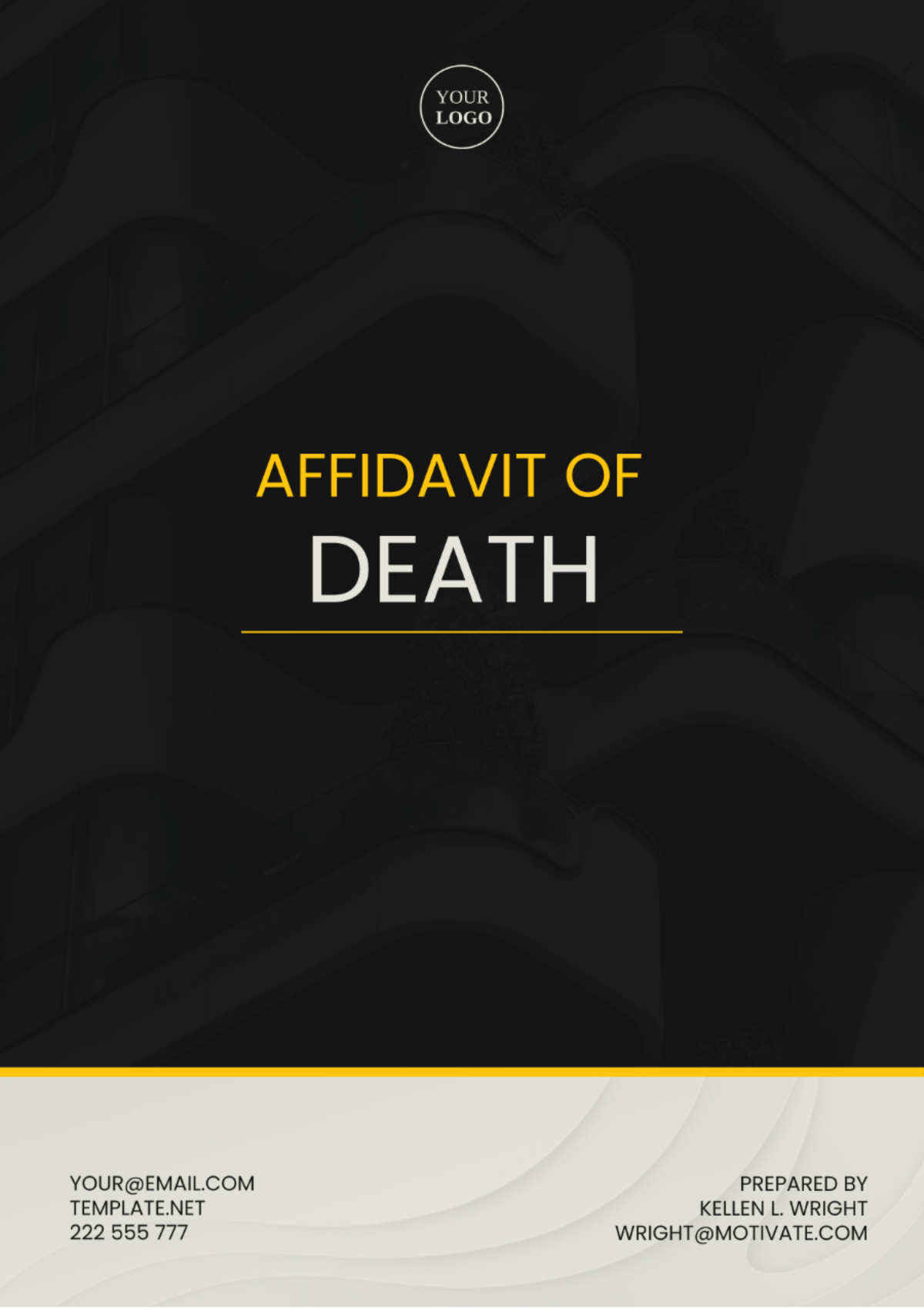 Oregon Affidavit of Death Template - Edit Online & Download