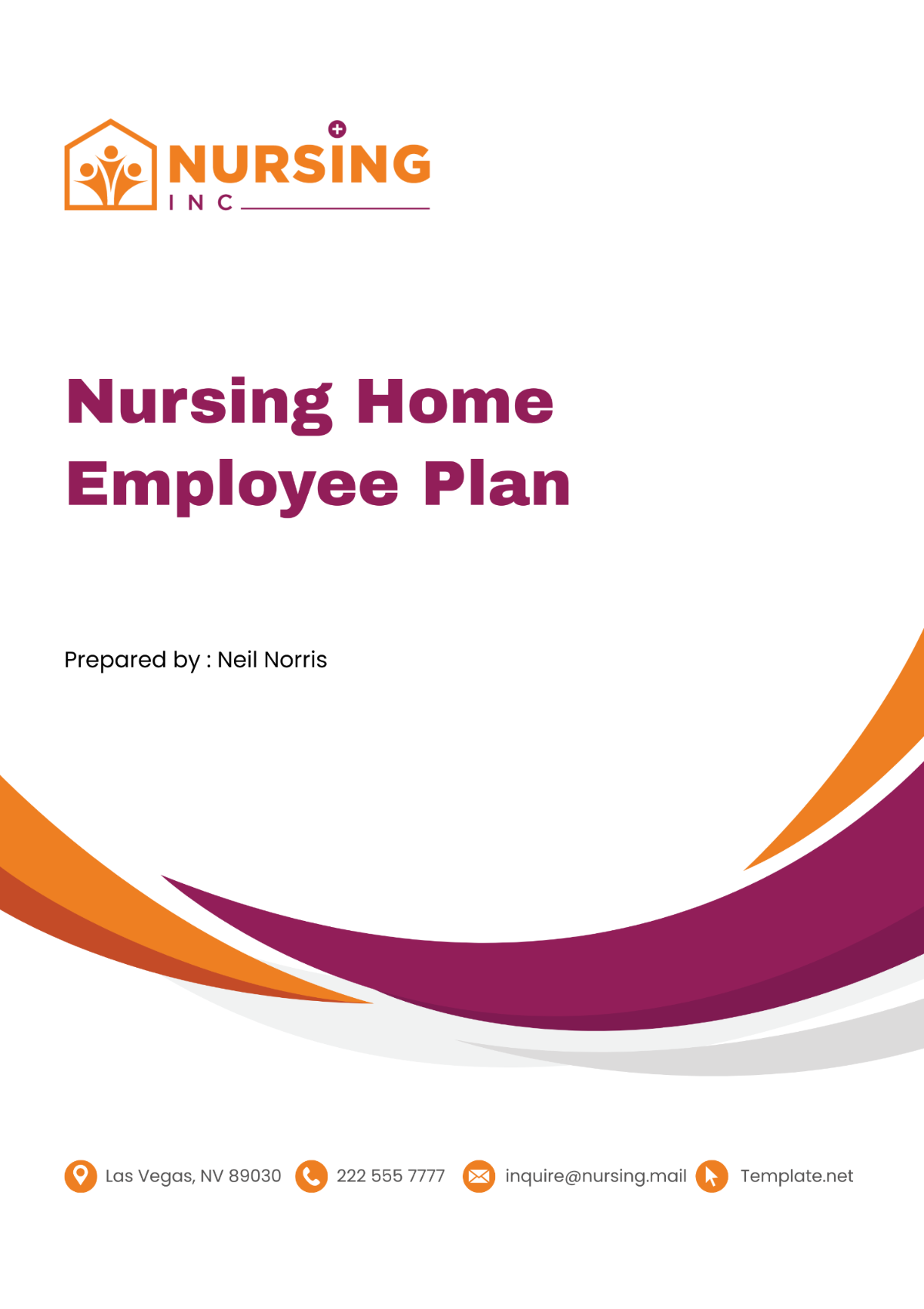 Nursing Home Employee Plan Template - Edit Online & Download