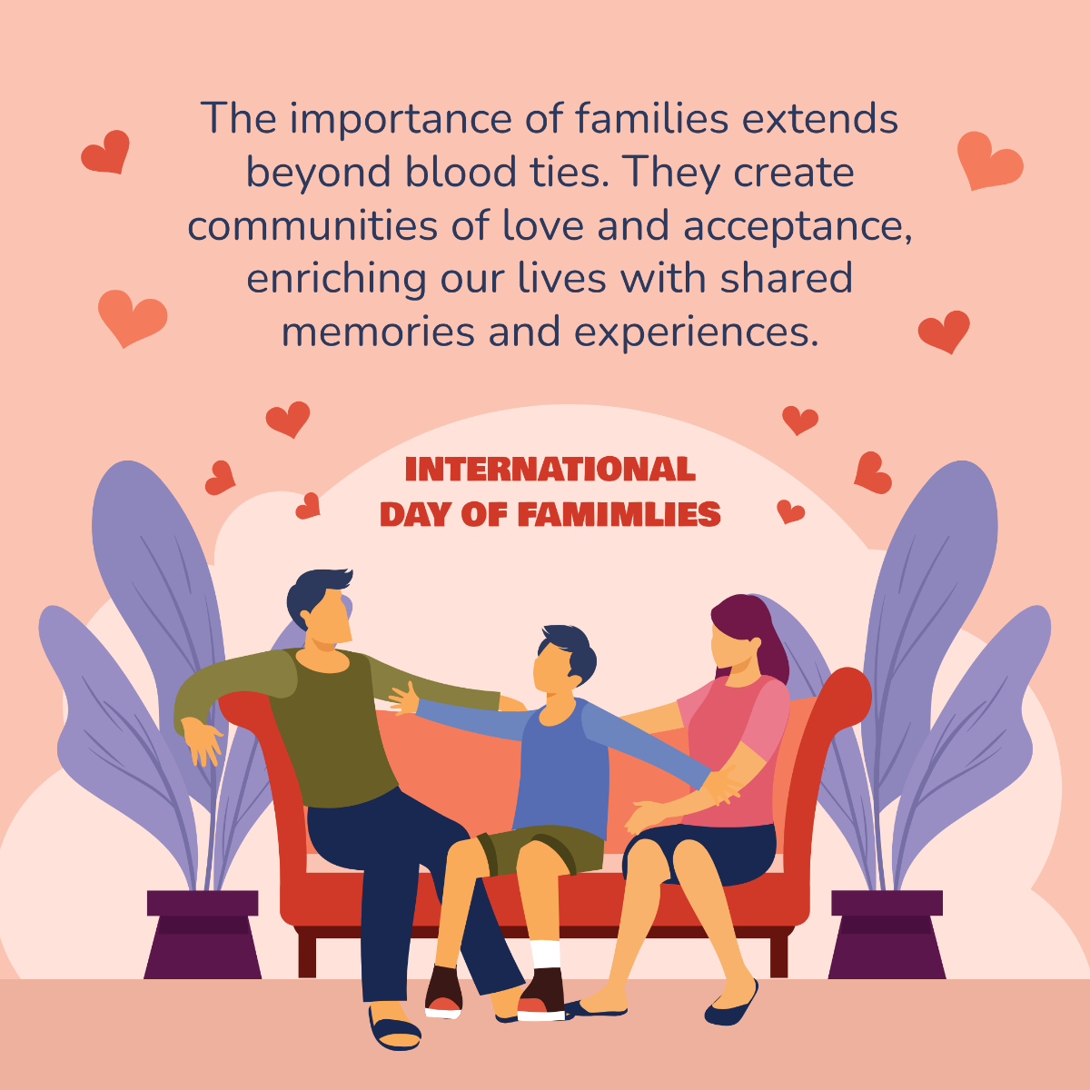 Free International Day of Families Instagram Post Template