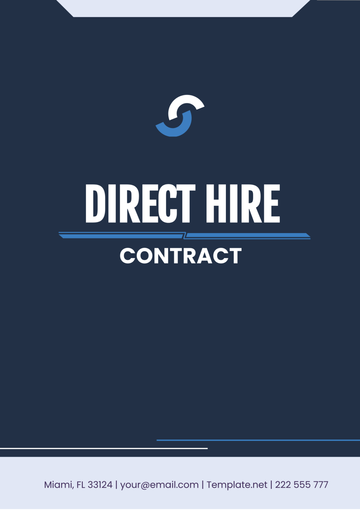 Direct Hire Contract Template - Edit Online & Download