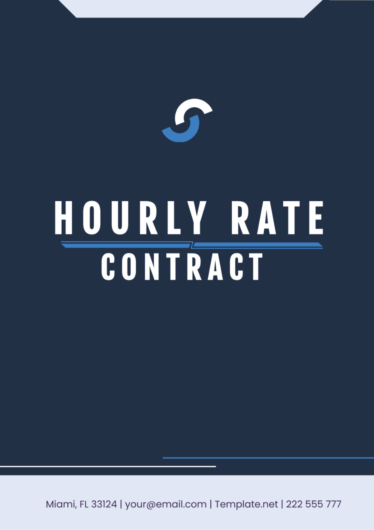 Hourly Rate Contract Template - Edit Online & Download