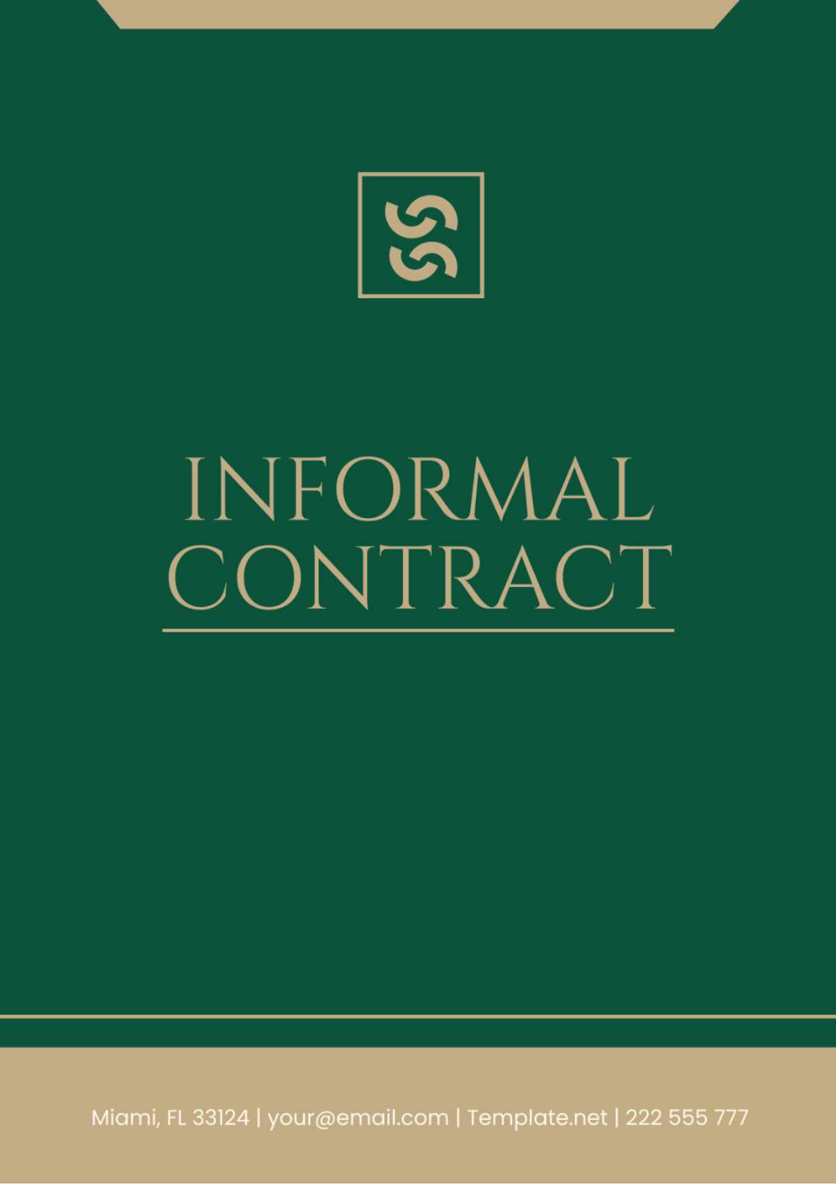 Informal Contract Template - Edit Online & Download