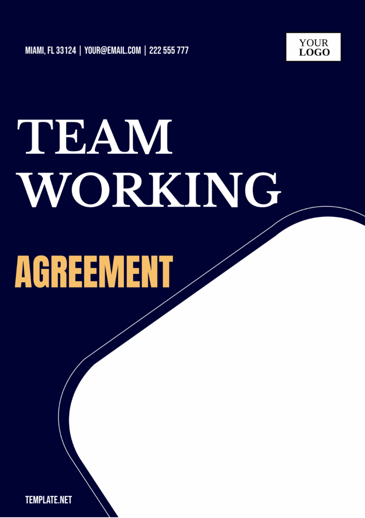 Free Team Working Agreement Template - Edit Online & Download ...