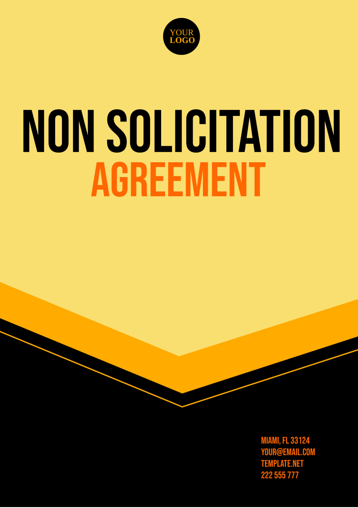 Free Non Solicitation Agreement Template - Edit Online & Download ...