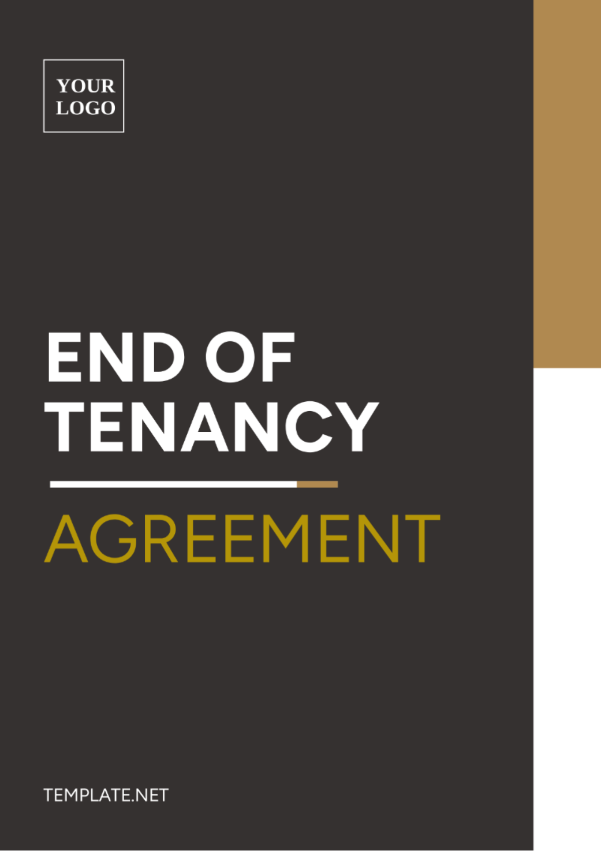 End of Tenancy Agreement Template