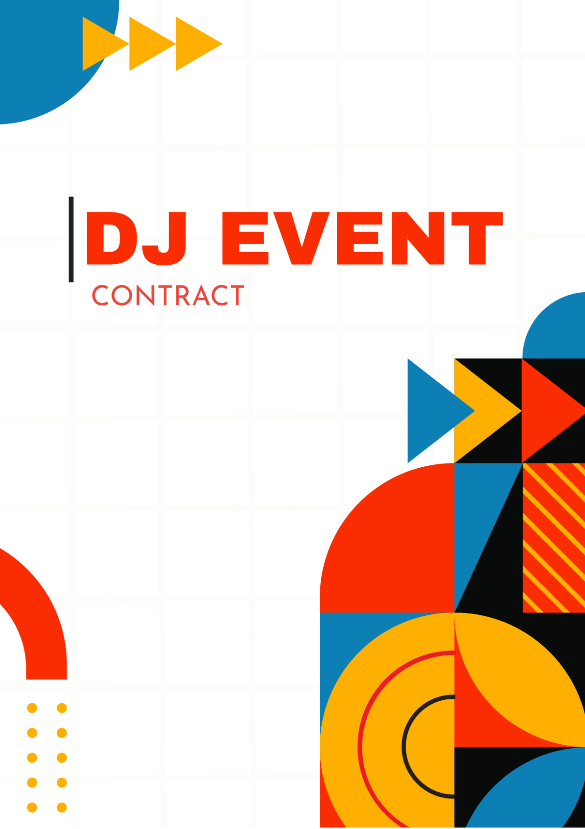 DJ Event Contract Template - Edit Online & Download