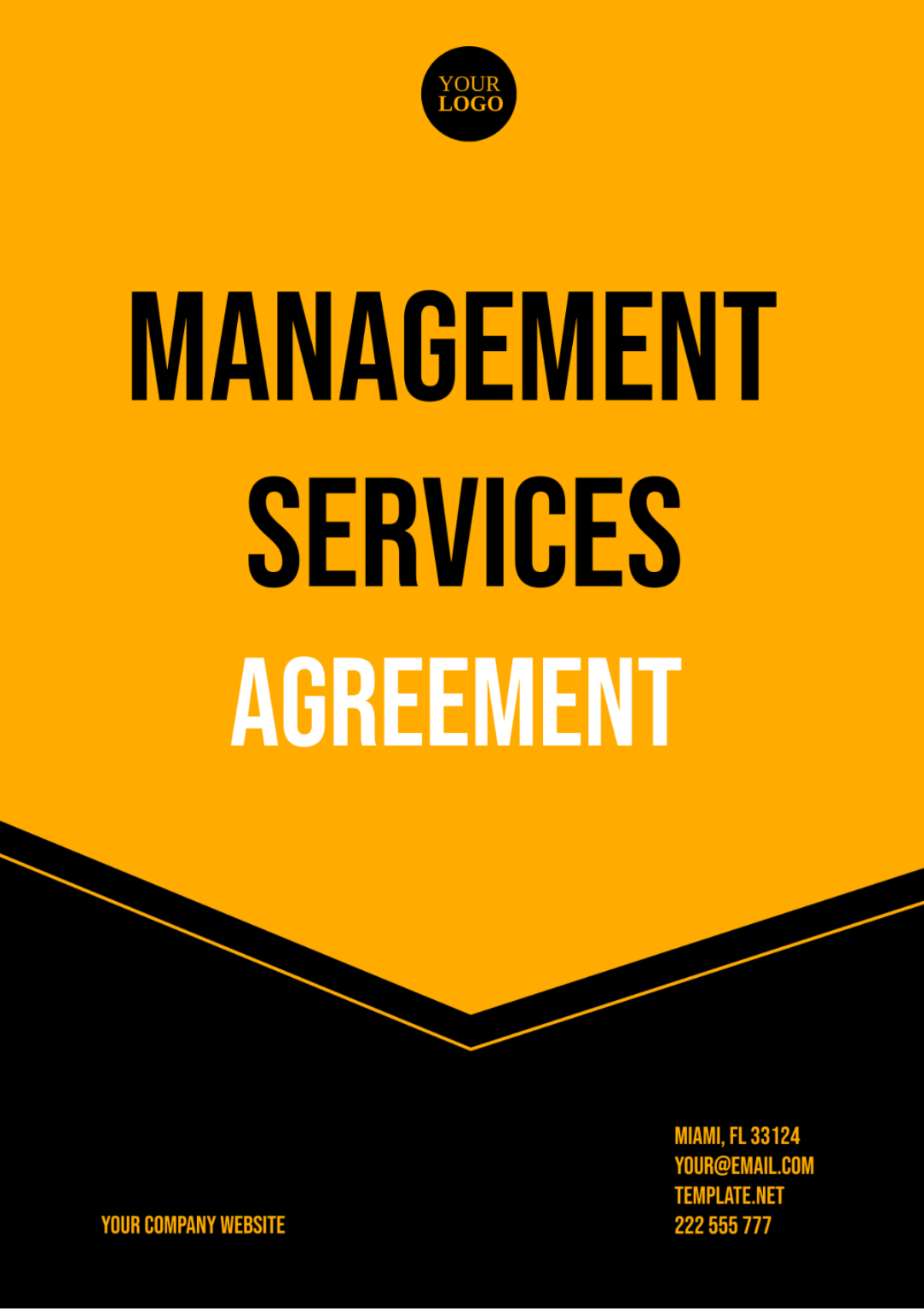 Management Services Agreement Template - Edit Online & Download