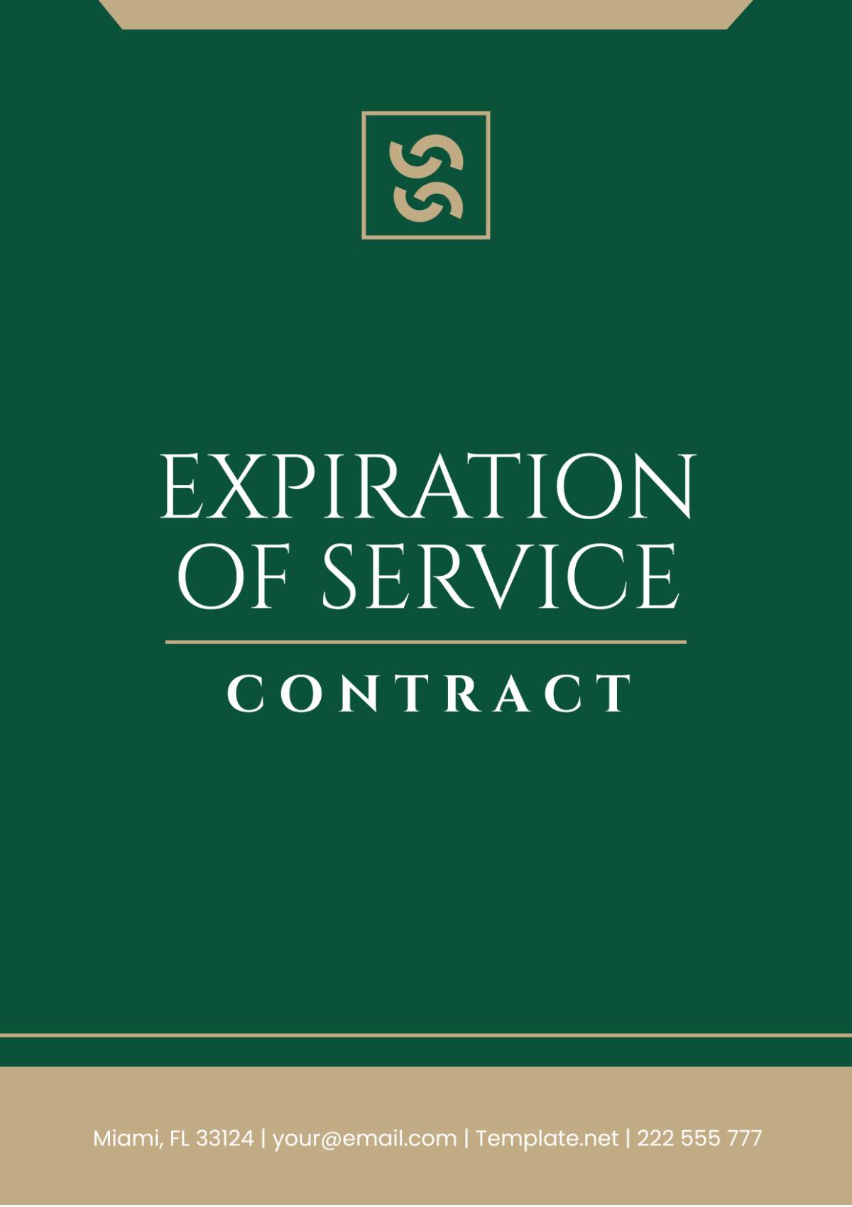 Expiration of Service Contract Template - Edit Online & Download