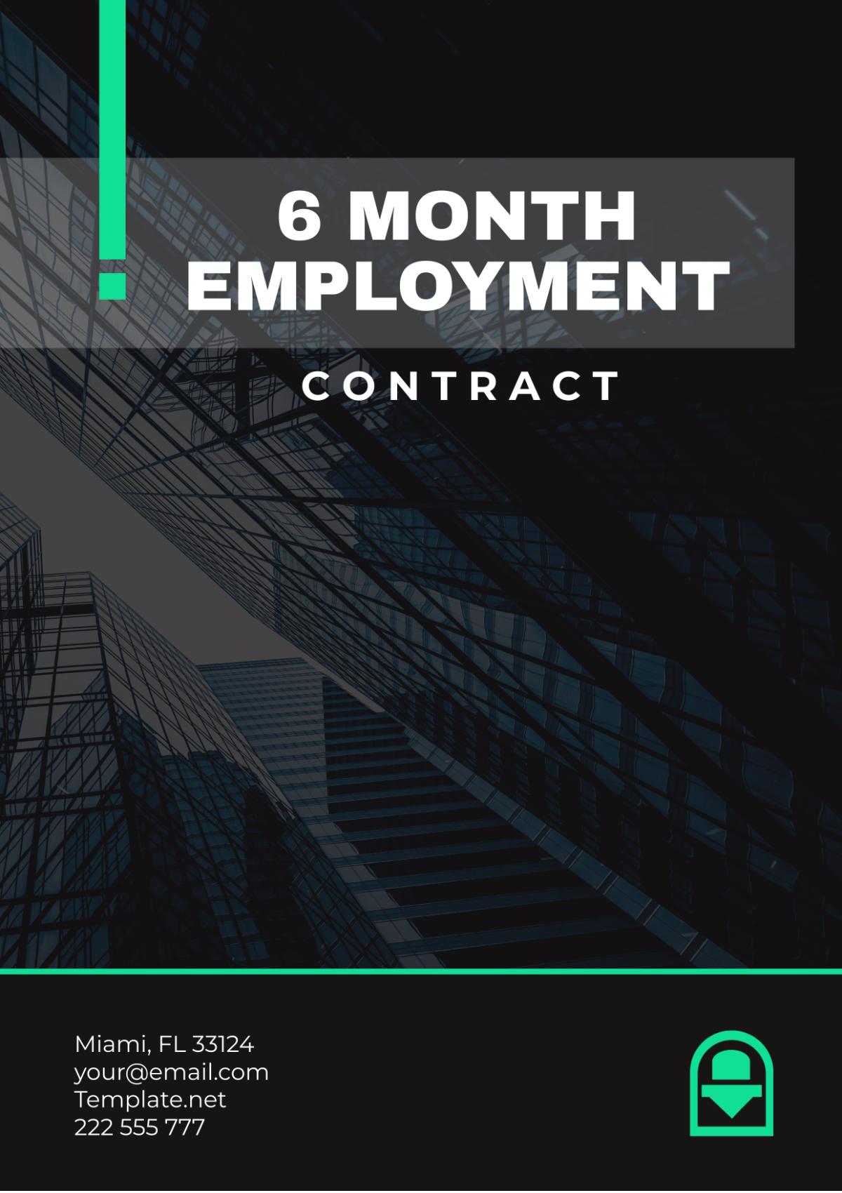 Free 6 month employment contract Template - Edit Online & Download ...