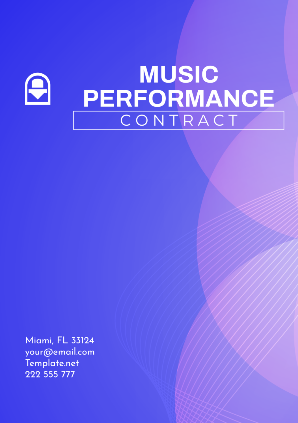 Music Performance Contract Template - Edit Online & Download