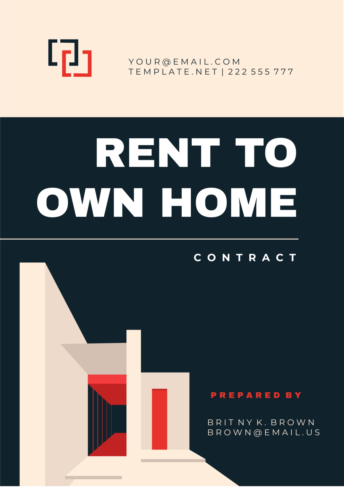 Rent To Own Home Contract Template - Edit Online & Download