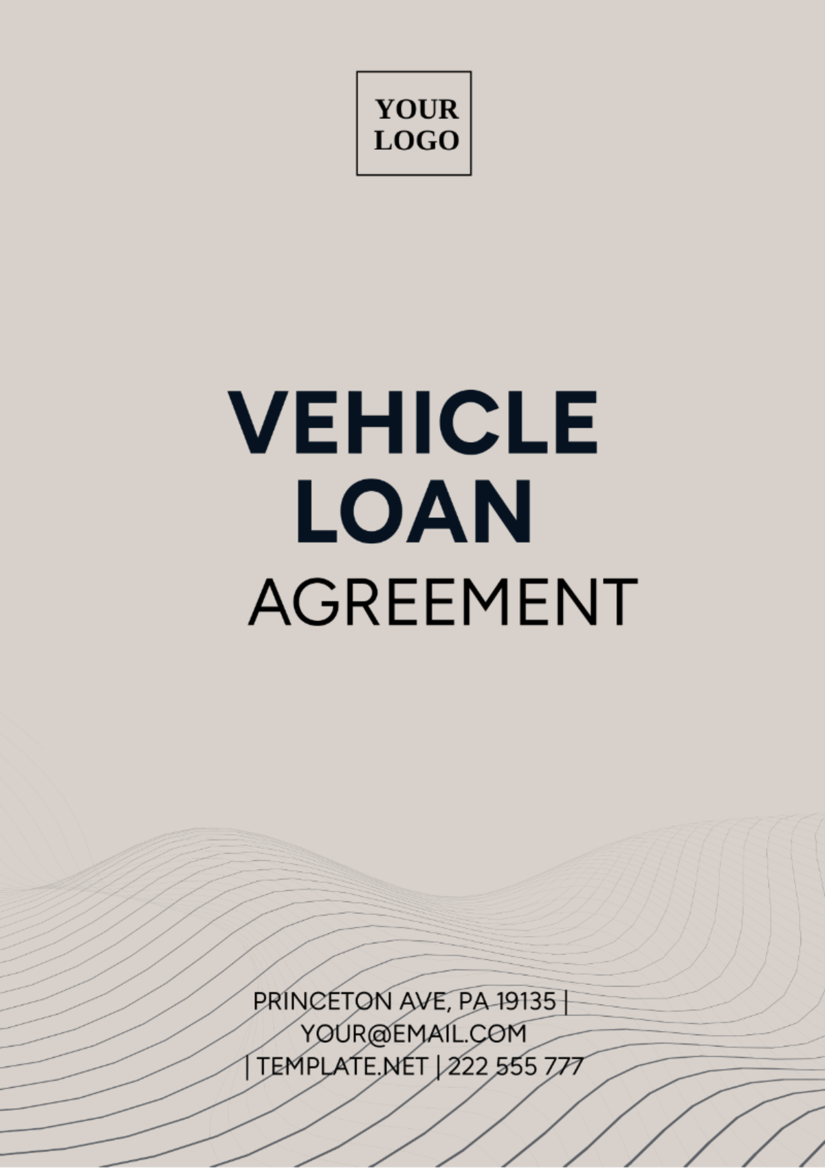 Vehicle Loan Agreement Template - Edit Online & Download