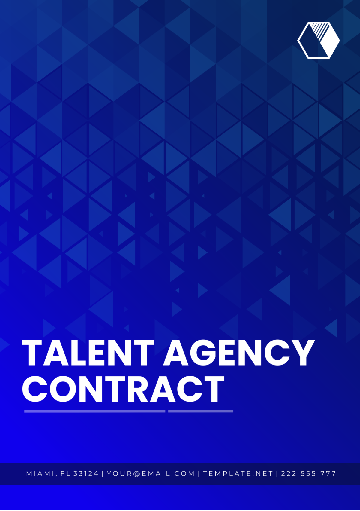 Talent Agency Contract Template - Edit Online & Download