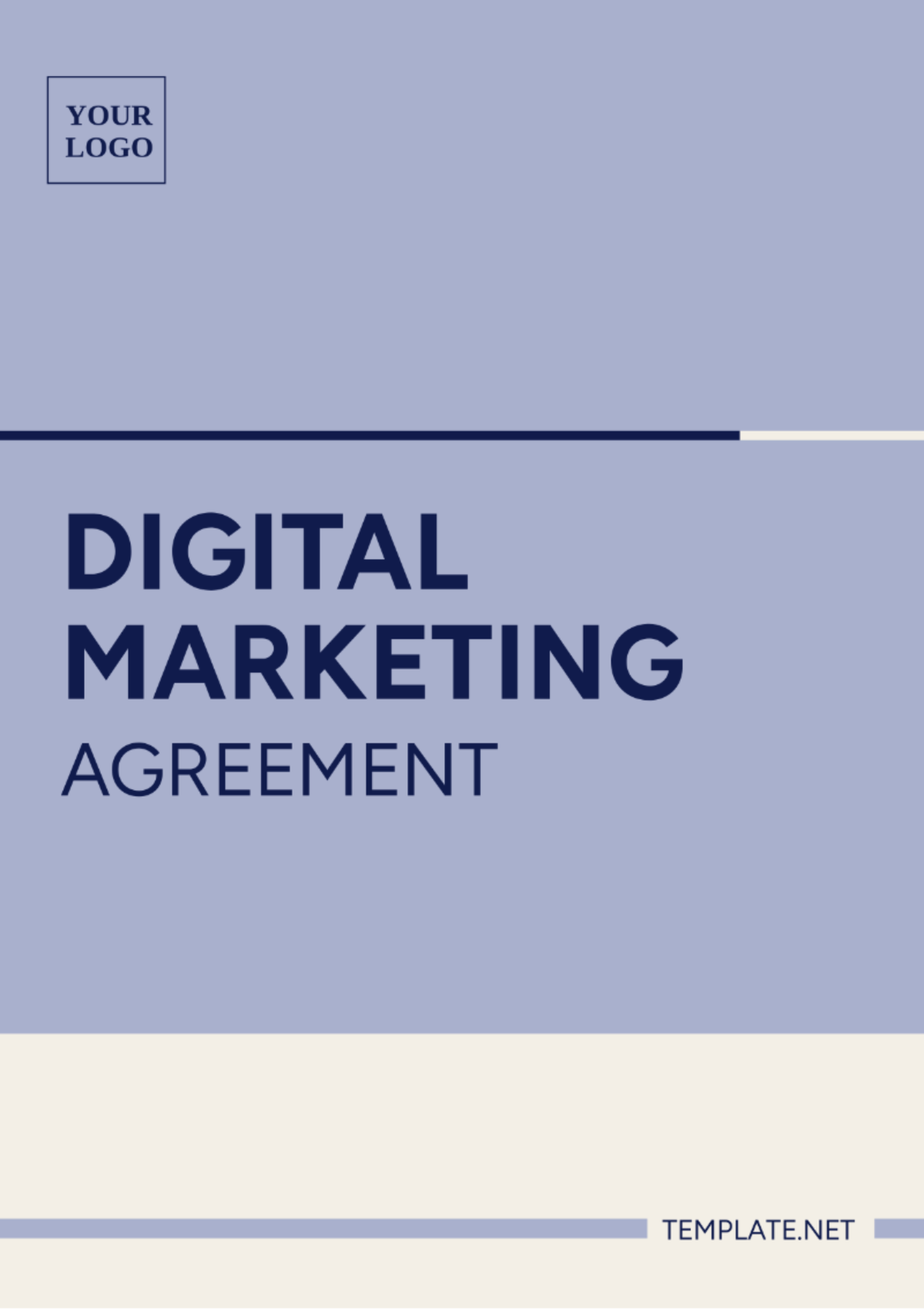 Digital Marketing Agreement Template