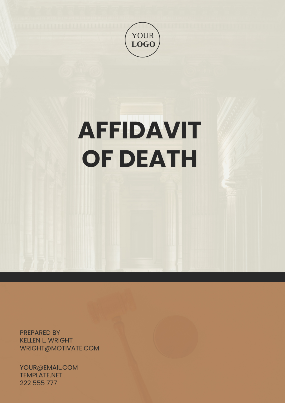 South Carolina Affidavit of Death Template - Edit Online & Download