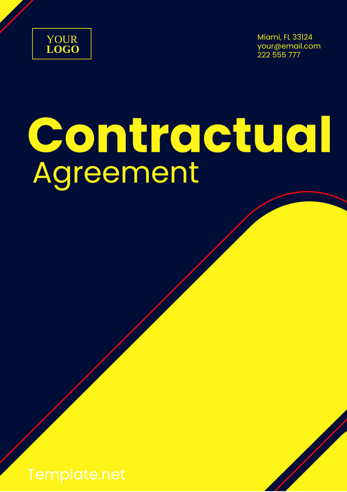 Contractual Agreement Template