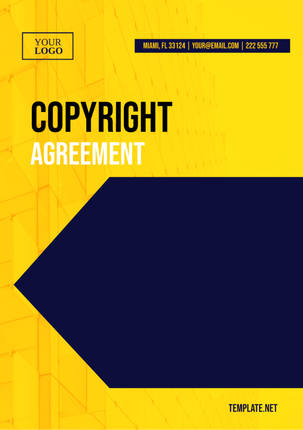 Copyright Agreement Template