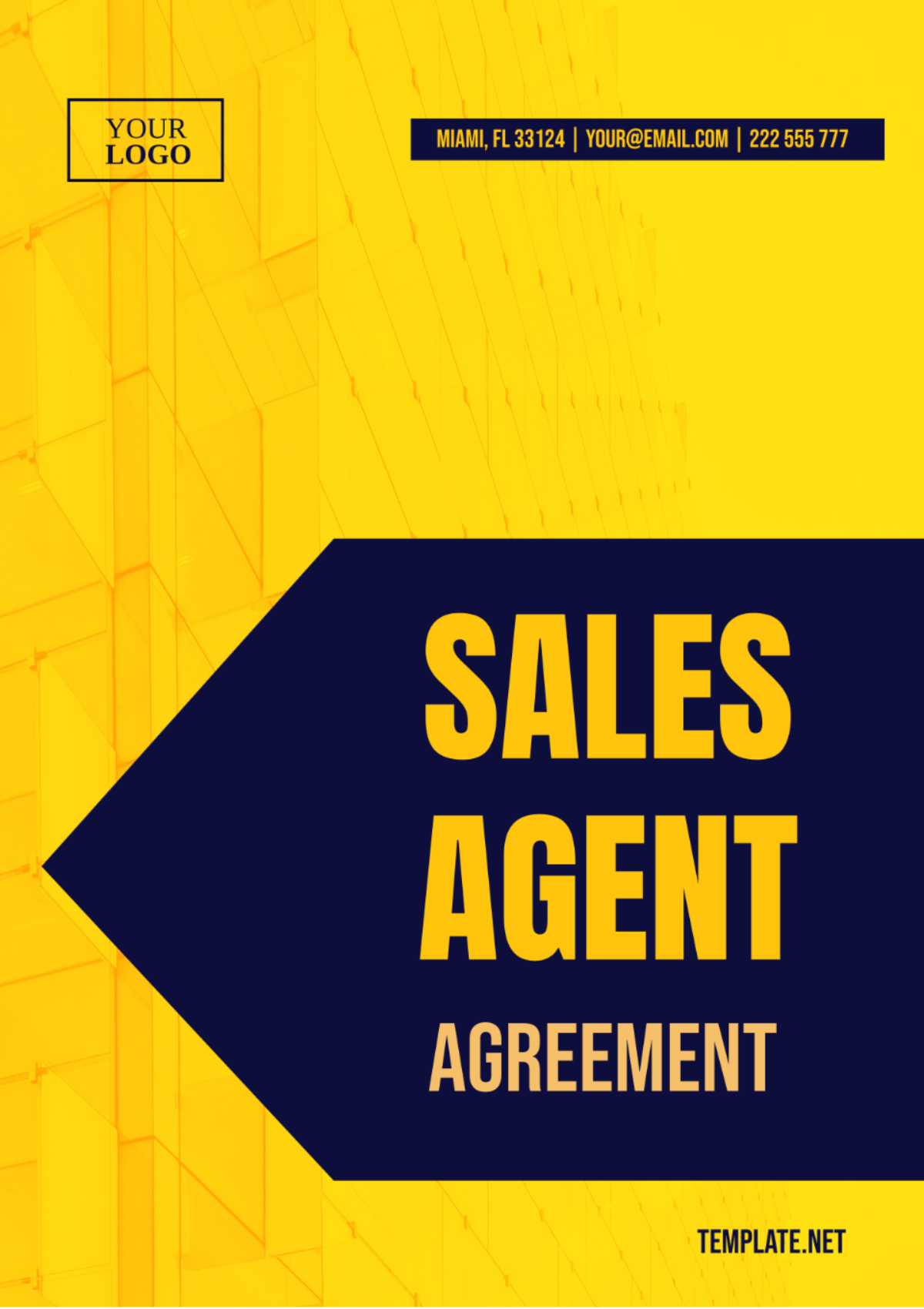 Sales Agent Agreement Template