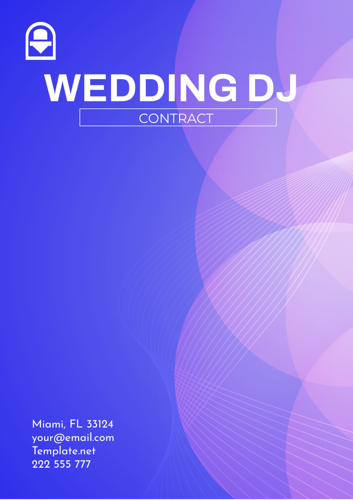 Wedding Dj Contract Template - Edit Online & Download