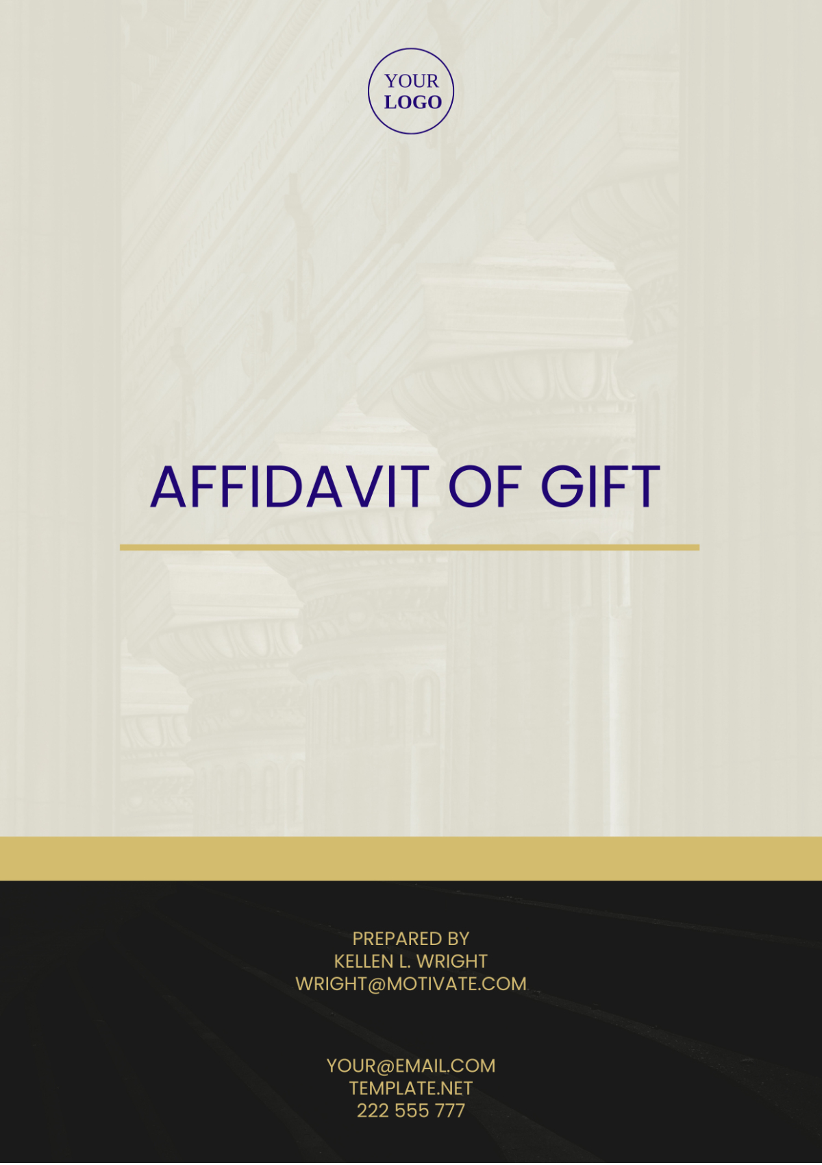 Colorado Affidavit of Gift Template - Edit Online & Download