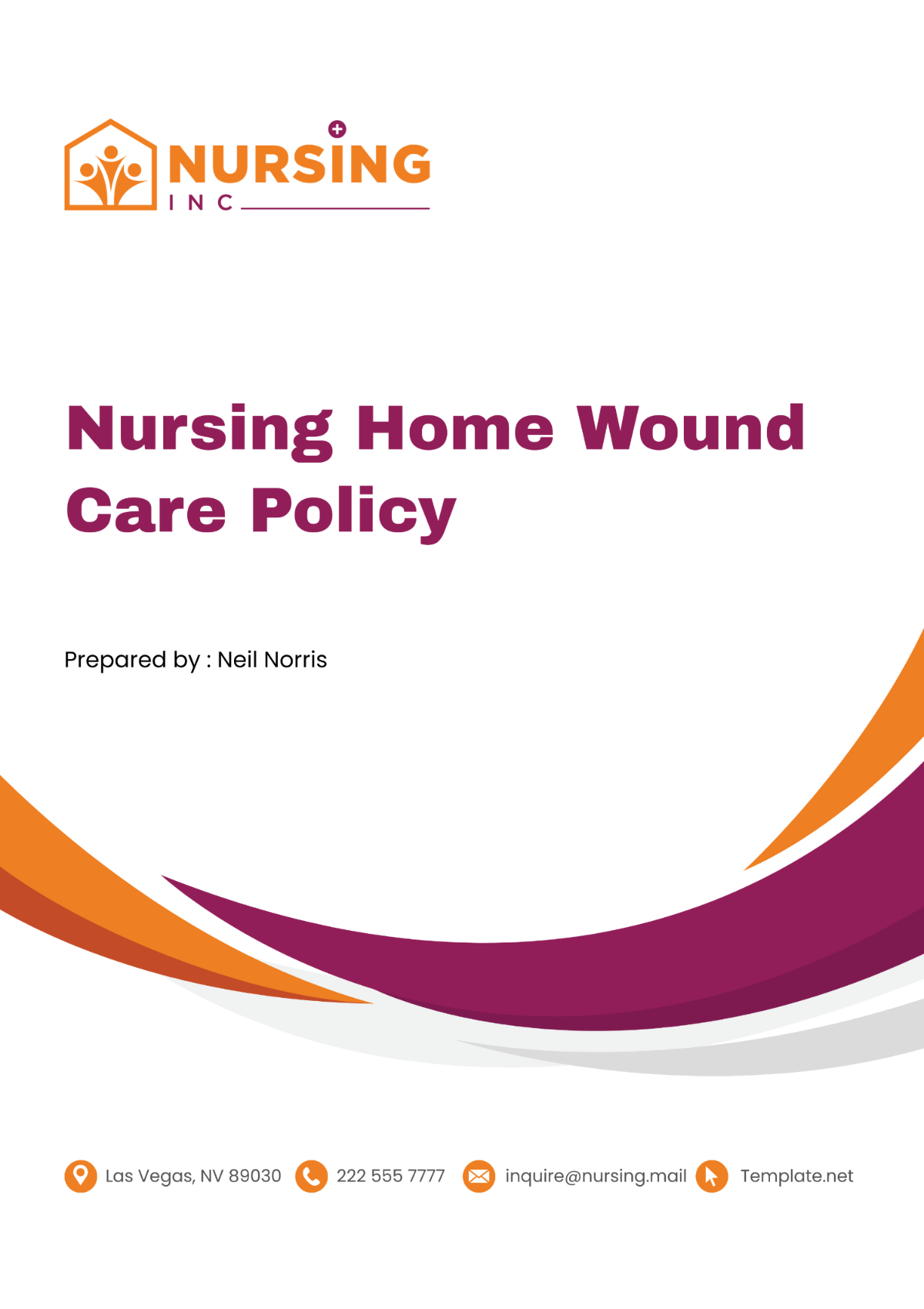 Free Nursing Home Wound Care Policy Template