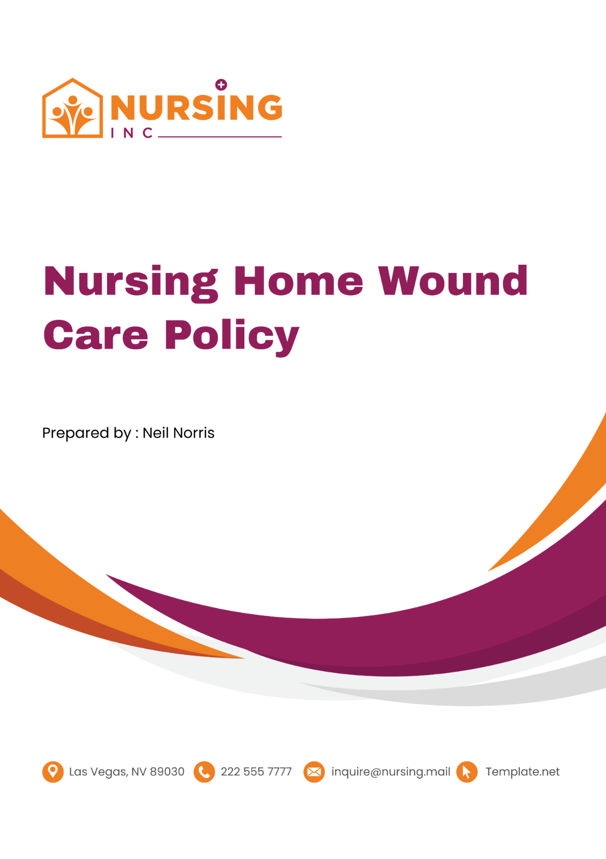 Nursing Home Wound Care Policy Template - Edit Online & Download