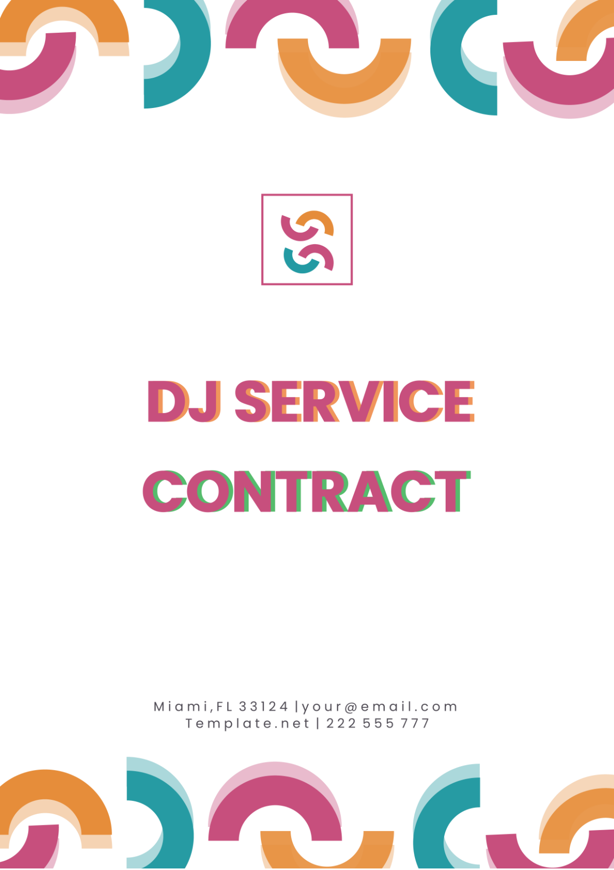 dj service contract Template - Edit Online & Download