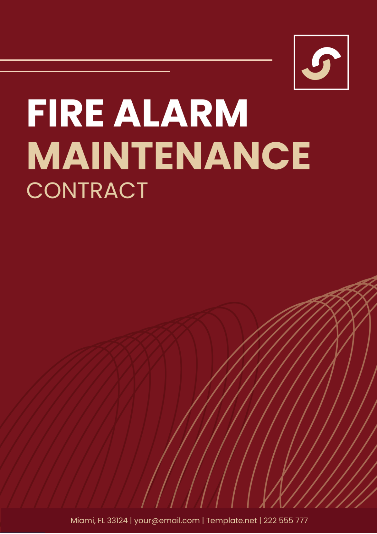 Fire Alarm Maintenance Contract Template - Edit Online & Download