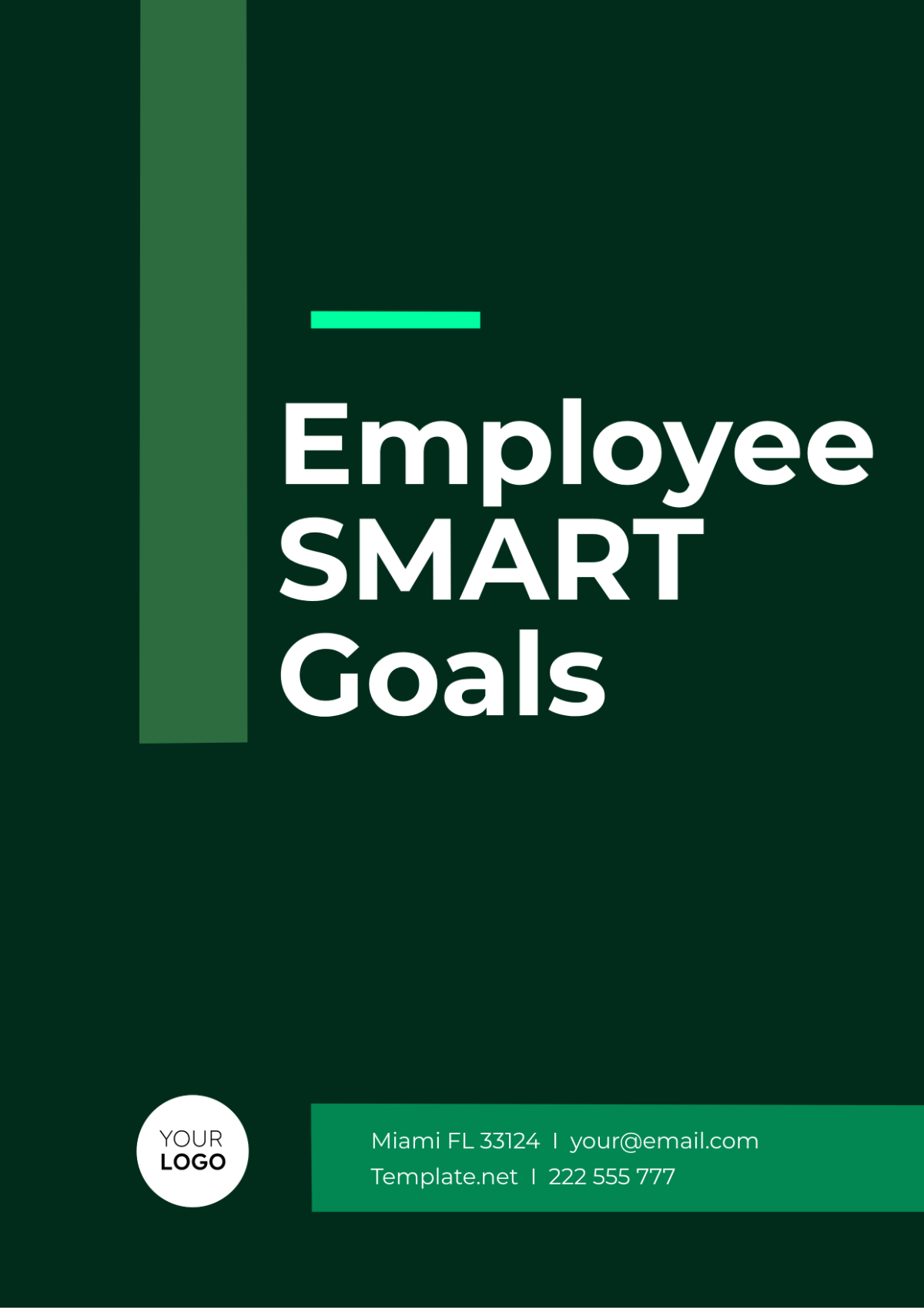 Employee SMART Goals Template
