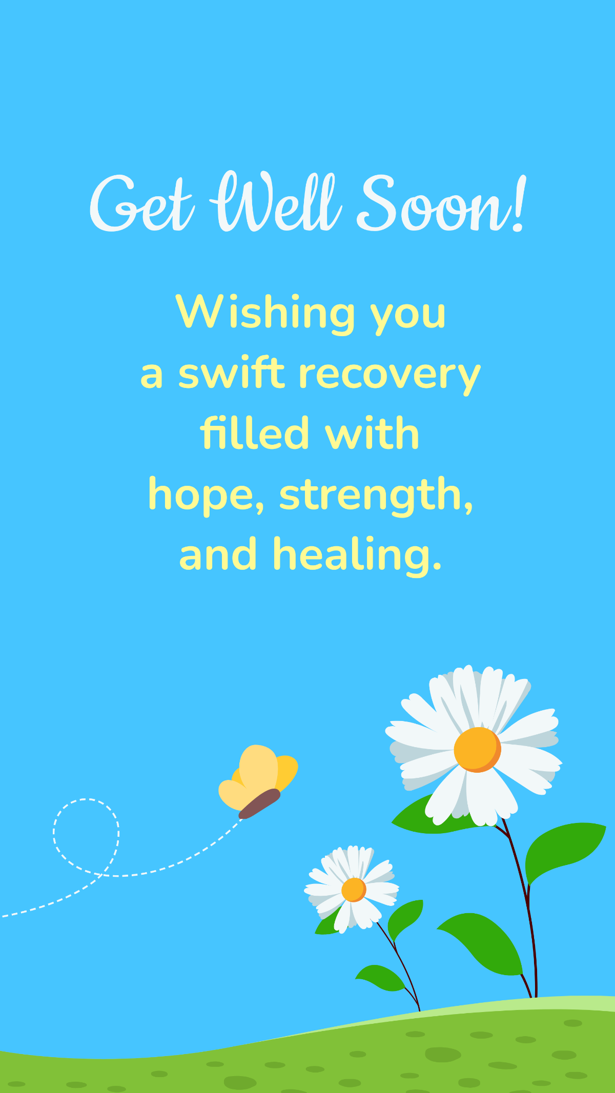 Get Well Soon Quote For Patients Template - Edit Online & Download