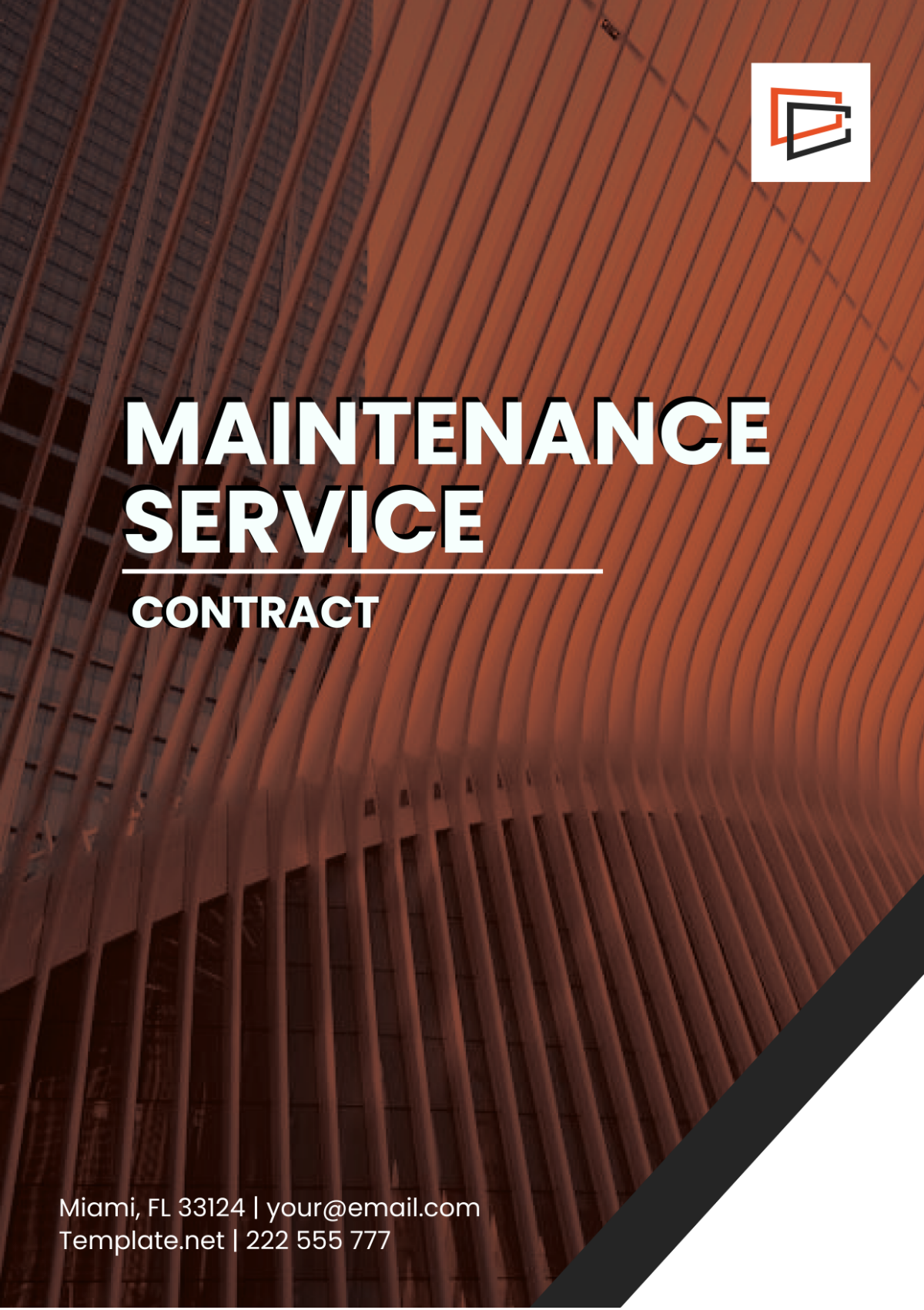 Maintenance Service Contract Template - Edit Online & Download