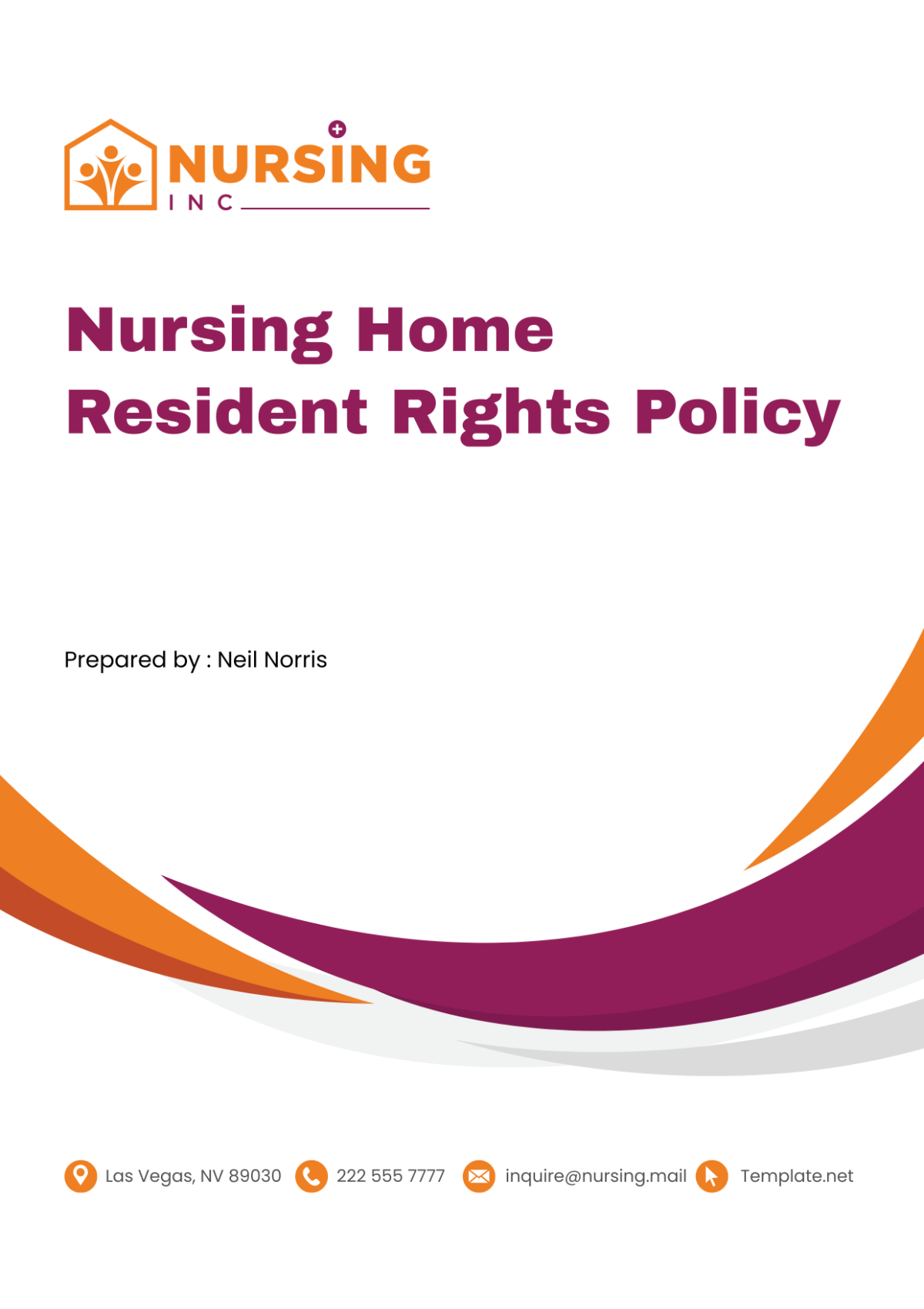 Nursing Home Resident Rights Policy Template