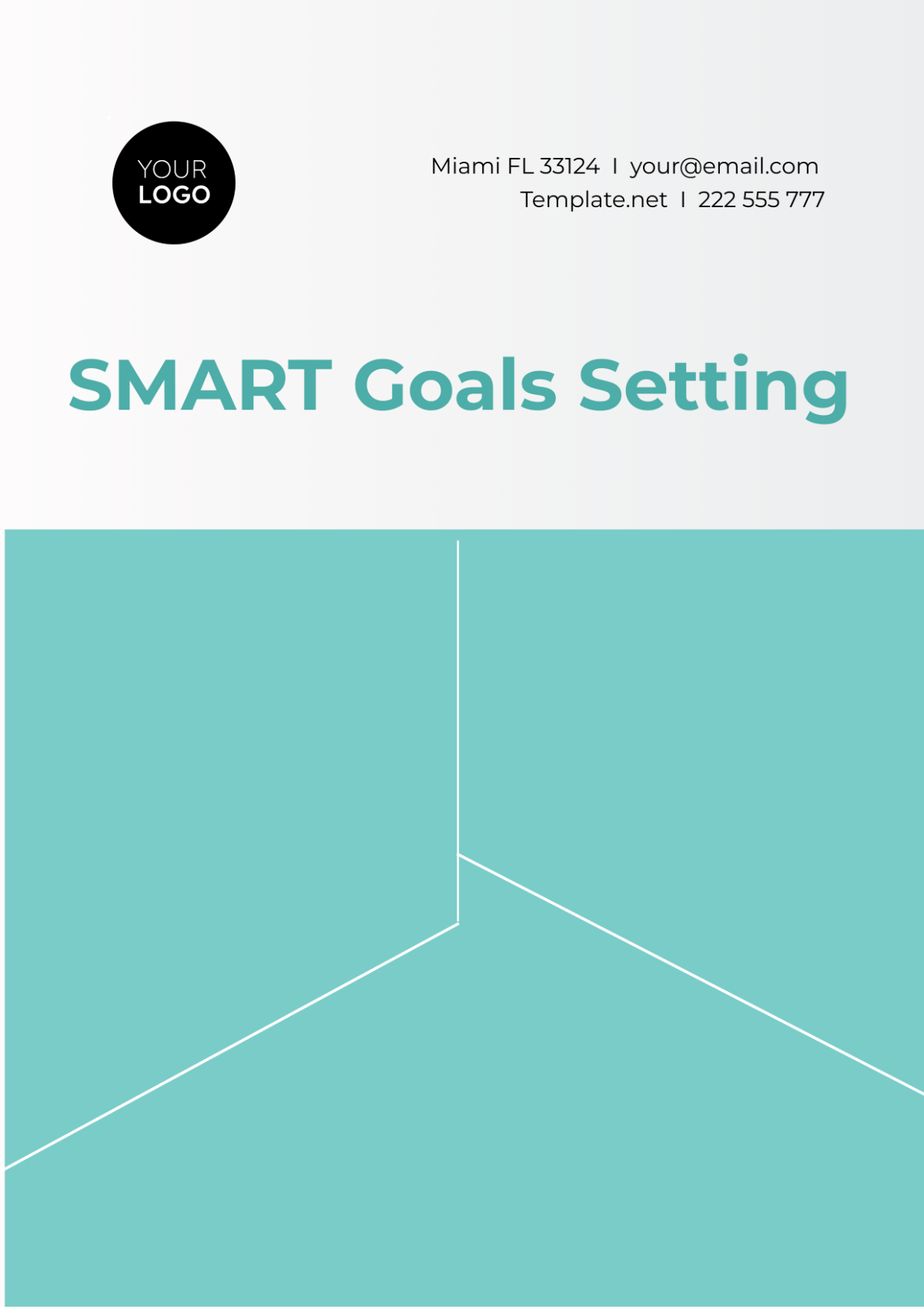 SMART Goals Setting Template